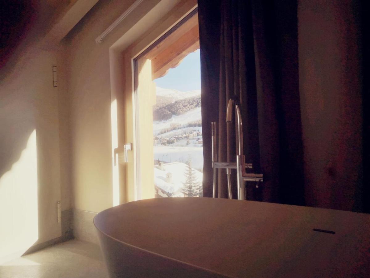 Garni Al Silvestri Vei Hotel Livigno Eksteriør billede